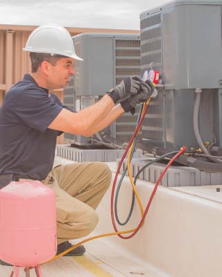 professional installation of commercial heating and cooling