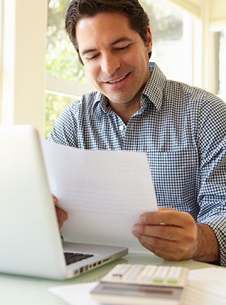Man enjoys predictable payments with a budget plan